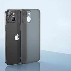 Ultra-thin Transparent Matte Finish Case U01 for Apple iPhone 13 Gray