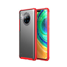 Ultra-thin Transparent Matte Finish Case U02 for Huawei Mate 30 Pro Red