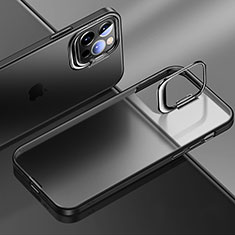 Ultra-thin Transparent Matte Finish Case U08 for Apple iPhone 15 Pro Black