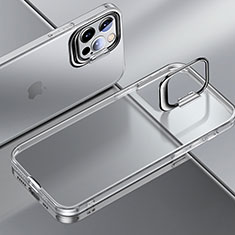 Ultra-thin Transparent Matte Finish Case U08 for Apple iPhone 15 Pro White