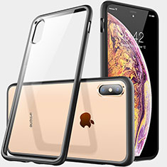 Ultra-thin Transparent TPU Soft Case C06 for Apple iPhone X Black