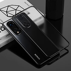 Ultra-thin Transparent TPU Soft Case Cover AN1 for Huawei Honor 50 Pro 5G Black