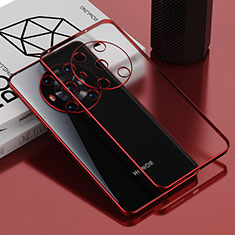 Ultra-thin Transparent TPU Soft Case Cover AN1 for Huawei Honor Magic3 5G Red