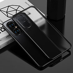 Ultra-thin Transparent TPU Soft Case Cover AN1 for Huawei P50 Black