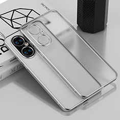 Ultra-thin Transparent TPU Soft Case Cover AN1 for Huawei P50e Silver