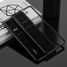 Ultra-thin Transparent TPU Soft Case Cover AN1 for Xiaomi Redmi K40S 5G Black