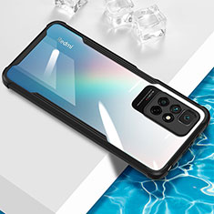 Ultra-thin Transparent TPU Soft Case Cover BH1 for Xiaomi Poco M4 Pro 5G Black
