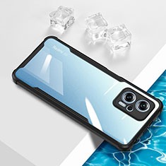 Ultra-thin Transparent TPU Soft Case Cover BH1 for Xiaomi Poco X4 GT 5G Black