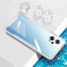 Ultra-thin Transparent TPU Soft Case Cover BH1 for Xiaomi Poco X4 GT 5G White