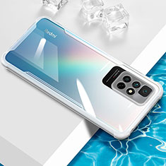 Ultra-thin Transparent TPU Soft Case Cover BH1 for Xiaomi Redmi 10 4G White