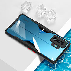 Ultra-thin Transparent TPU Soft Case Cover BH1 for Xiaomi Redmi K50 Gaming 5G Black