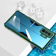 Ultra-thin Transparent TPU Soft Case Cover BH1 for Xiaomi Redmi K50 Gaming 5G Green