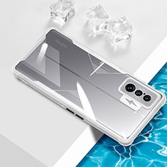 Ultra-thin Transparent TPU Soft Case Cover BH1 for Xiaomi Redmi K50 Gaming 5G White