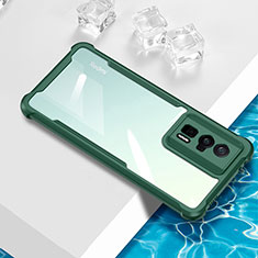 Ultra-thin Transparent TPU Soft Case Cover BH1 for Xiaomi Redmi K60 5G Green