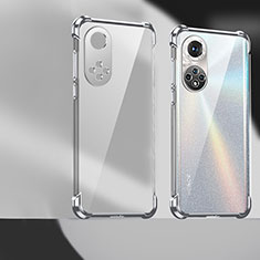 Ultra-thin Transparent TPU Soft Case Cover D01 for Huawei Nova 9 Pro Silver