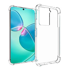 Ultra-thin Transparent TPU Soft Case Cover for HTC U23 5G Clear