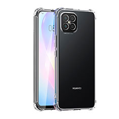 Ultra-thin Transparent TPU Soft Case Cover for Huawei Nova 8 SE 4G Clear