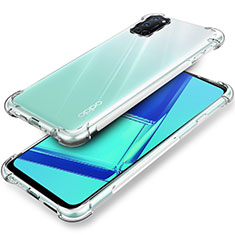 Ultra-thin Transparent TPU Soft Case Cover for Oppo A52 Clear