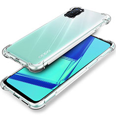 Ultra-thin Transparent TPU Soft Case Cover for Oppo A92 Clear