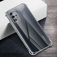 Ultra-thin Transparent TPU Soft Case Cover for Oppo A93s 5G Clear