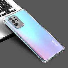 Ultra-thin Transparent TPU Soft Case Cover for Oppo A95 5G Clear