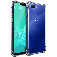 Ultra-thin Transparent TPU Soft Case Cover for Oppo AX5 Clear