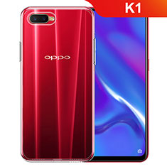 Ultra-thin Transparent TPU Soft Case Cover for Oppo K1 Clear