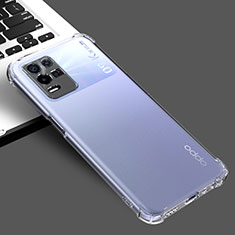 Ultra-thin Transparent TPU Soft Case Cover for Oppo K9X 5G Clear