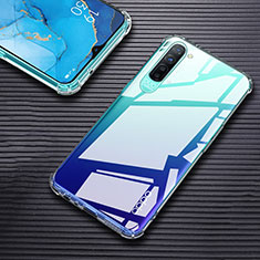 Ultra-thin Transparent TPU Soft Case Cover for Oppo Reno3 Clear