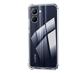 Ultra-thin Transparent TPU Soft Case Cover for Realme C33 Clear