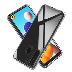 Ultra-thin Transparent TPU Soft Case Cover for Samsung Galaxy A21 Clear
