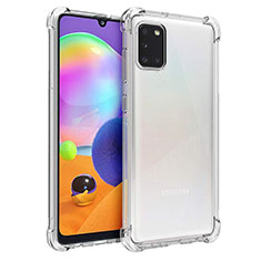 Ultra-thin Transparent TPU Soft Case Cover for Samsung Galaxy A31 Clear