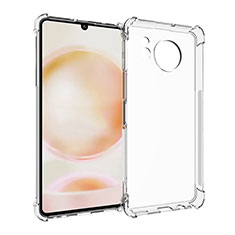 Ultra-thin Transparent TPU Soft Case Cover for Sharp Aquos Sense7 Plus Clear