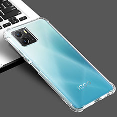 Ultra-thin Transparent TPU Soft Case Cover for Vivo iQOO U5x Clear