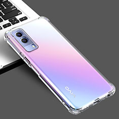 Ultra-thin Transparent TPU Soft Case Cover for Vivo iQOO Z5x 5G Clear