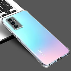 Ultra-thin Transparent TPU Soft Case Cover for Vivo V23e Clear