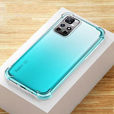 Ultra-thin Transparent TPU Soft Case Cover for Xiaomi Poco M4 Pro 5G Clear