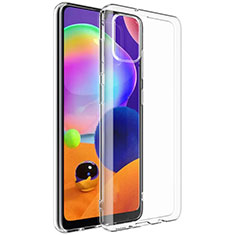 Ultra-thin Transparent TPU Soft Case Cover G01 for Samsung Galaxy A31 Clear