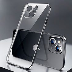 Ultra-thin Transparent TPU Soft Case Cover H01 for Apple iPhone 14 Black