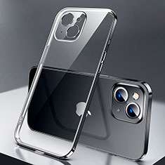 Ultra-thin Transparent TPU Soft Case Cover H01 for Apple iPhone 15 Black