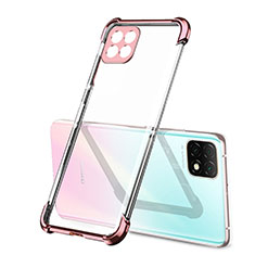 Ultra-thin Transparent TPU Soft Case Cover H01 for Huawei Enjoy 20 5G Rose Gold