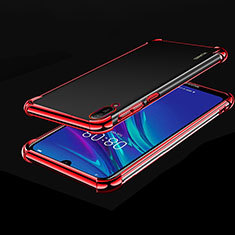 Ultra-thin Transparent TPU Soft Case Cover H01 for Huawei Enjoy 9e Red