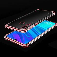 Ultra-thin Transparent TPU Soft Case Cover H01 for Huawei Honor 20 Lite Rose Gold