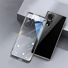 Ultra-thin Transparent TPU Soft Case Cover H01 for Huawei Honor 80 Pro 5G Black