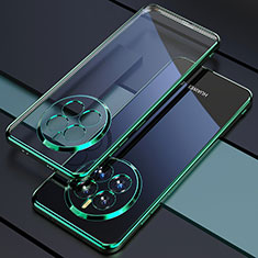 Ultra-thin Transparent TPU Soft Case Cover H01 for Huawei Mate 50 Pro Green