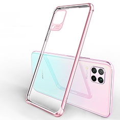 Ultra-thin Transparent TPU Soft Case Cover H01 for Huawei Nova 7i Rose Gold