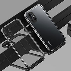 Ultra-thin Transparent TPU Soft Case Cover H01 for Huawei Nova 8 Pro 5G Black