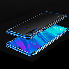 Ultra-thin Transparent TPU Soft Case Cover H01 for Huawei P Smart+ Plus (2019) Blue