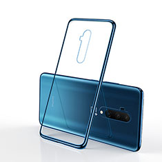 Ultra-thin Transparent TPU Soft Case Cover H01 for OnePlus 7T Pro 5G Blue