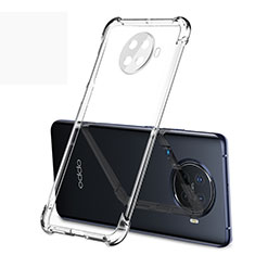 Ultra-thin Transparent TPU Soft Case Cover H01 for Oppo Ace2 Clear